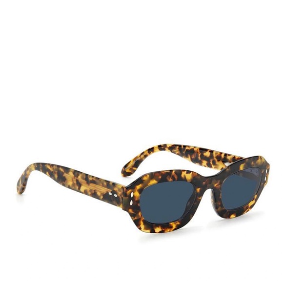 ISABEL MARANT Havana/Blue Sunglasses IM 0052/S - Picture 3 of 6